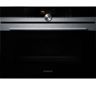 SIEMENS CS656GBS1B Compact Electric Steam Oven - Stainless Steel SIEMENS CS656GBS1B Compact Electric Steam Oven - Stainless Steel